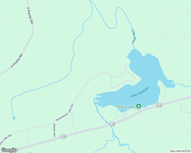 map of restaurants, bars, coffee shops, grocery stores, and more near 1079 Seabreeze Lake Road in Buchanan