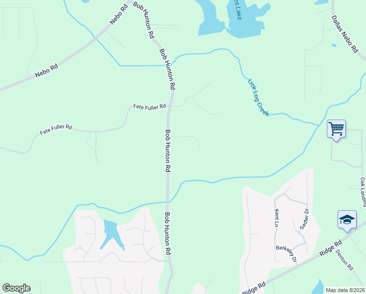 map of restaurants, bars, coffee shops, grocery stores, and more near 713 Bob Hunton Road in Douglasville