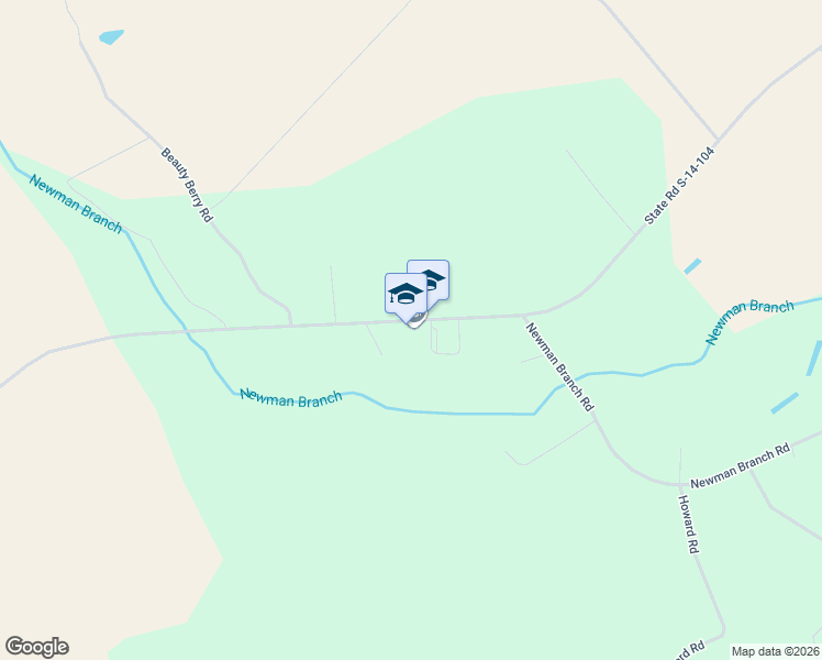 map of restaurants, bars, coffee shops, grocery stores, and more near 2358 Walker Gamble Road in New Zion