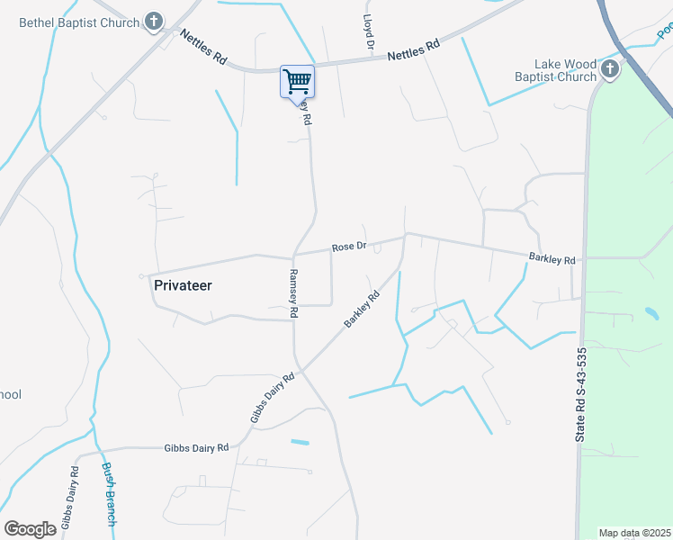 map of restaurants, bars, coffee shops, grocery stores, and more near 3635 Lindella Road in Sumter