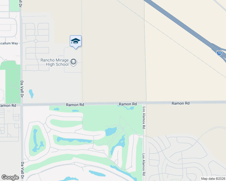 map of restaurants, bars, coffee shops, grocery stores, and more near 69938 Ramon Road in Cathedral City