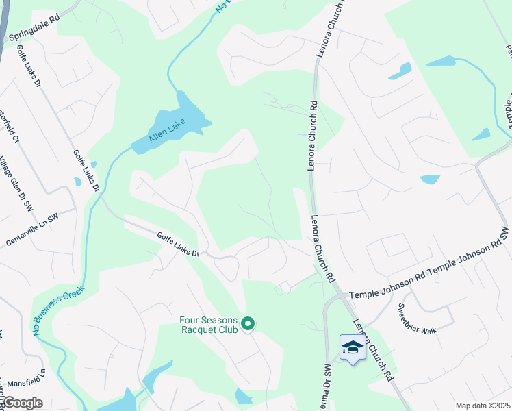map of restaurants, bars, coffee shops, grocery stores, and more near 3570 Hutchins Place in Snellville