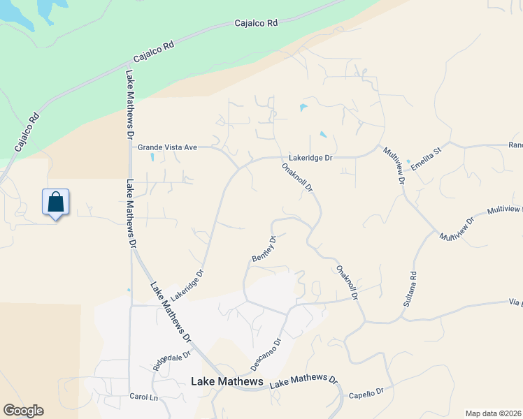 map of restaurants, bars, coffee shops, grocery stores, and more near 20755 Bentley Drive in Perris