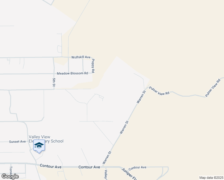 map of restaurants, bars, coffee shops, grocery stores, and more near Wosslick Avenue in Nuevo