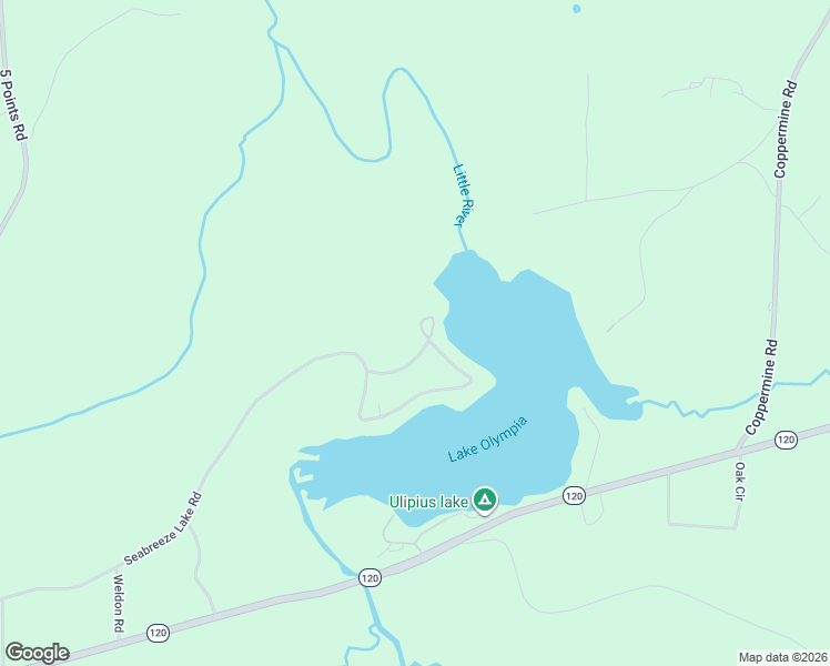 map of restaurants, bars, coffee shops, grocery stores, and more near 1079 Seabreeze Lake Road in Buchanan