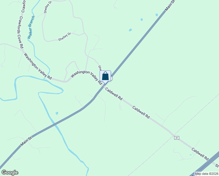 map of restaurants, bars, coffee shops, grocery stores, and more near 5843 Caldwell Road in Springville