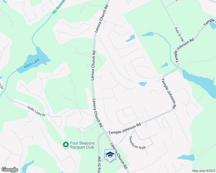 map of restaurants, bars, coffee shops, grocery stores, and more near 3512 Sagewood Court in Snellville
