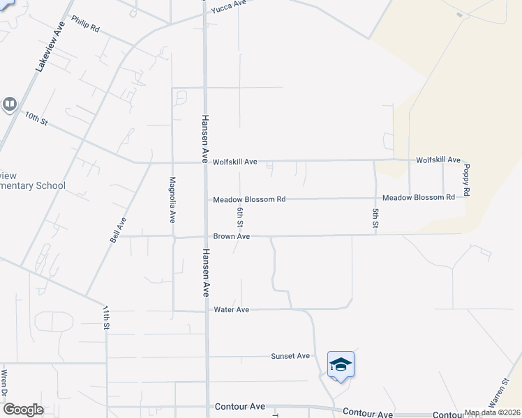 map of restaurants, bars, coffee shops, grocery stores, and more near 31433 Meadow Blossom Road in Nuevo
