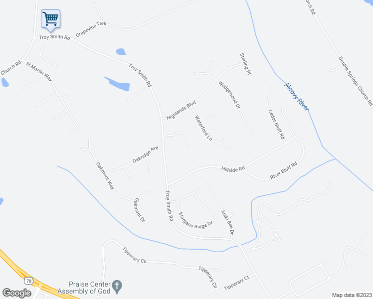 map of restaurants, bars, coffee shops, grocery stores, and more near 721 Woodland Ridge Drive in Monroe