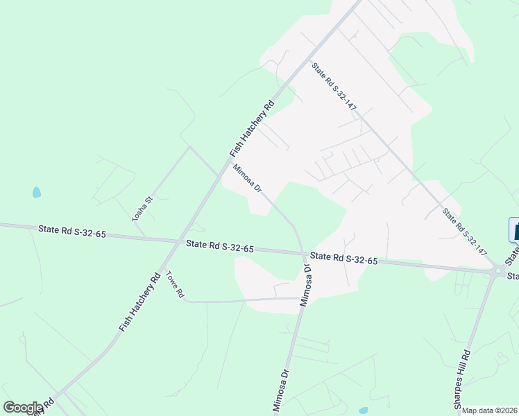 map of restaurants, bars, coffee shops, grocery stores, and more near 136 Mimosa Drive in Gaston