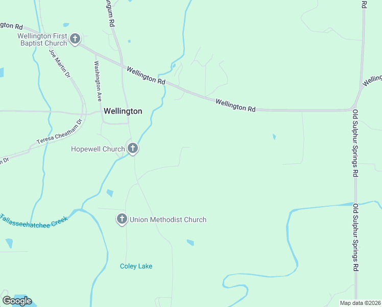 map of restaurants, bars, coffee shops, grocery stores, and more near 330 Woodruff Road in Wellington