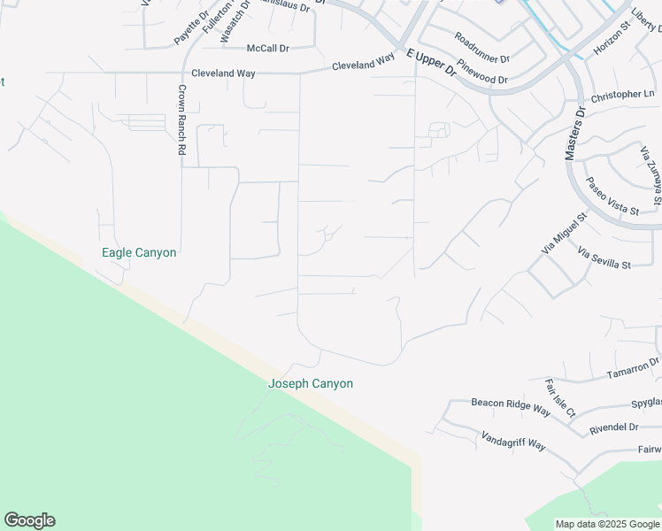 map of restaurants, bars, coffee shops, grocery stores, and more near 1127 Casper Circle in Corona