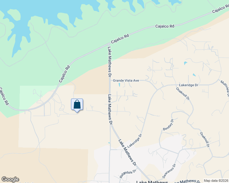 map of restaurants, bars, coffee shops, grocery stores, and more near 14011 Scenic View Road in Perris