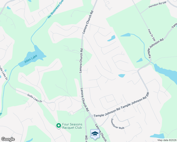 map of restaurants, bars, coffee shops, grocery stores, and more near 3492 Sagewood Court in Snellville