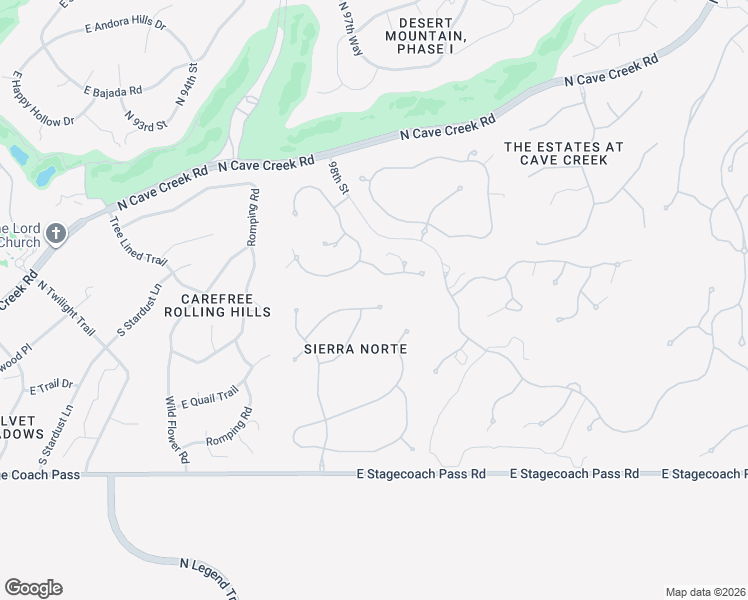 map of restaurants, bars, coffee shops, grocery stores, and more near 9788 East Lofty Point Road in Scottsdale