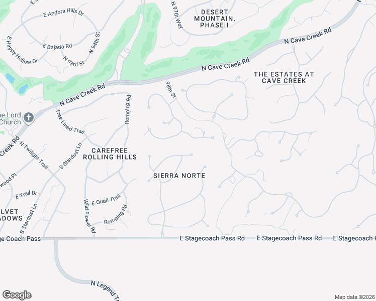 map of restaurants, bars, coffee shops, grocery stores, and more near 9788 East Lofty Point Road in Scottsdale