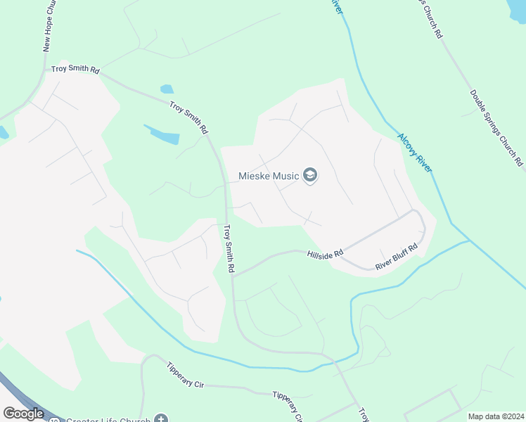 map of restaurants, bars, coffee shops, grocery stores, and more near 700 Woodland Ridge Drive in Monroe