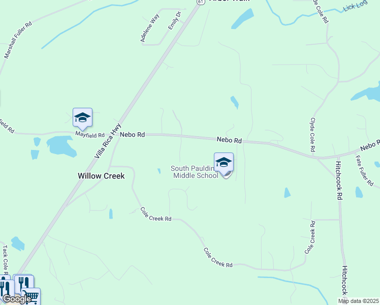 map of restaurants, bars, coffee shops, grocery stores, and more near 394 Nebo Road in Dallas