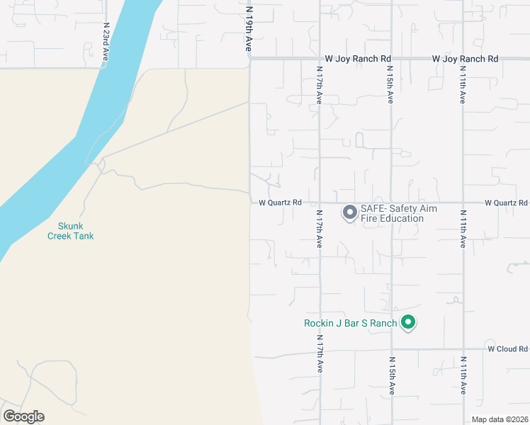 map of restaurants, bars, coffee shops, grocery stores, and more near 1823 West Maddock Road in Phoenix