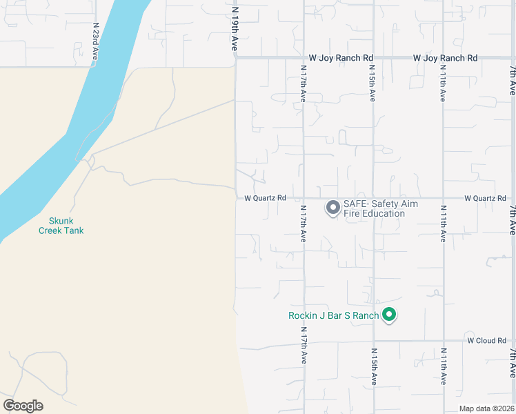 map of restaurants, bars, coffee shops, grocery stores, and more near 1747 West Maddock Road in Phoenix
