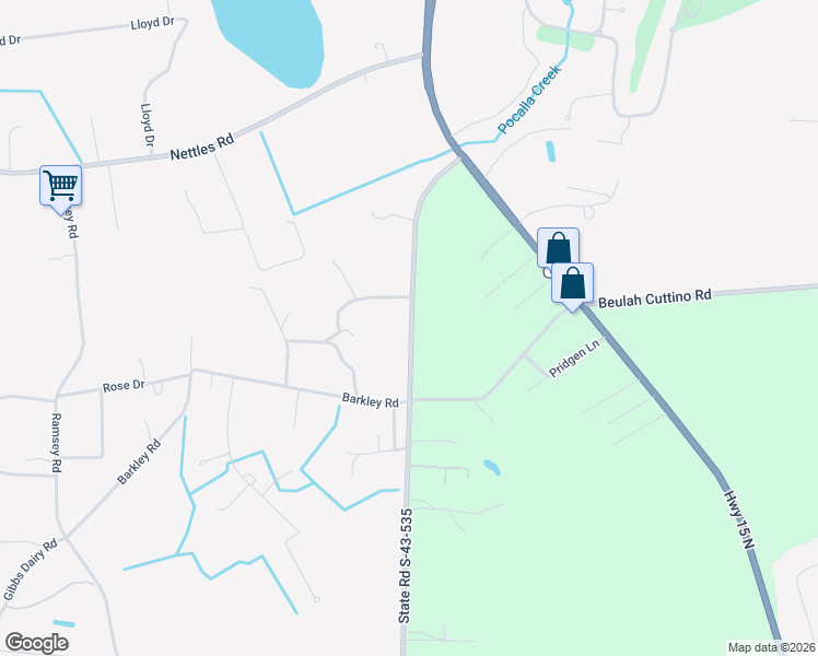 map of restaurants, bars, coffee shops, grocery stores, and more near 3311 Nazarene Church Road in Sumter