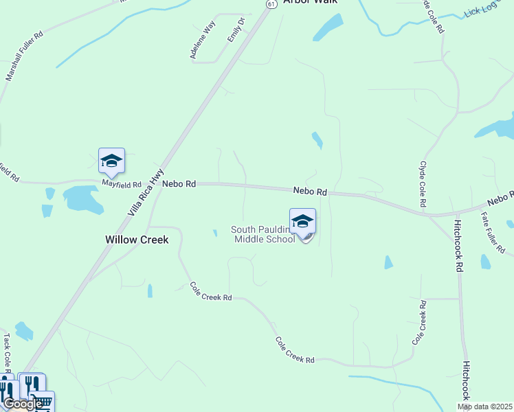 map of restaurants, bars, coffee shops, grocery stores, and more near 394 Nebo Road in Dallas