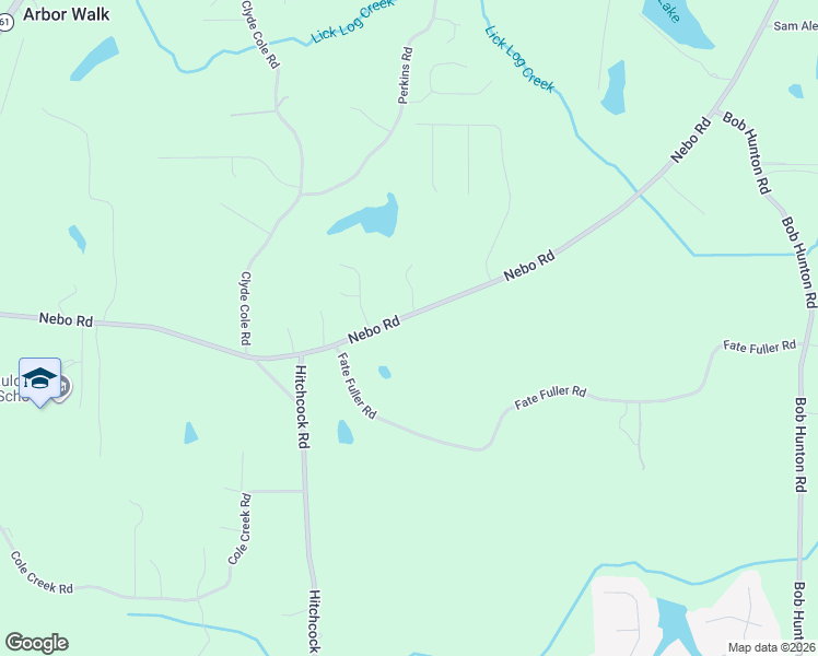 map of restaurants, bars, coffee shops, grocery stores, and more near 1296 Nebo Road in Dallas