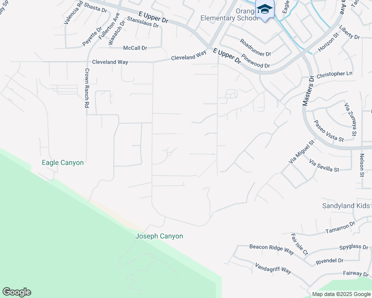 map of restaurants, bars, coffee shops, grocery stores, and more near 1257 Via Venezia Circle in Corona