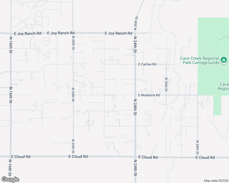 map of restaurants, bars, coffee shops, grocery stores, and more near 37122 North 22nd Street in Phoenix