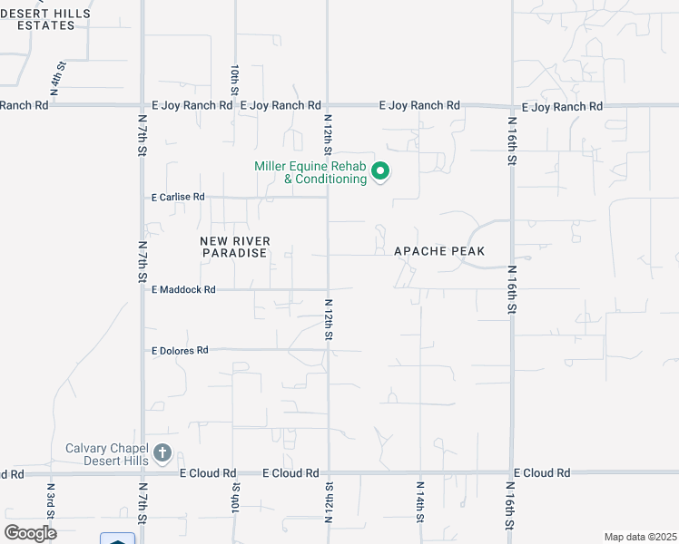 map of restaurants, bars, coffee shops, grocery stores, and more near 37029 North 12th Street in Phoenix