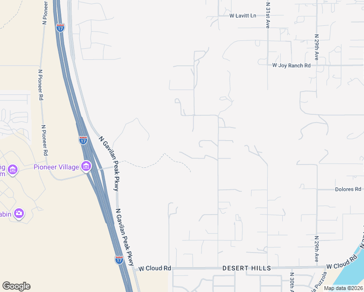 map of restaurants, bars, coffee shops, grocery stores, and more near 3416 West Rambling Road in Phoenix