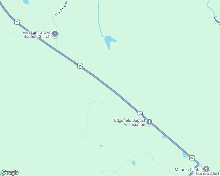 map of restaurants, bars, coffee shops, grocery stores, and more near 1017 U.S. 25 in Edgefield