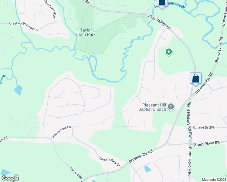 map of restaurants, bars, coffee shops, grocery stores, and more near 346 Windriver Trail in Powder Springs