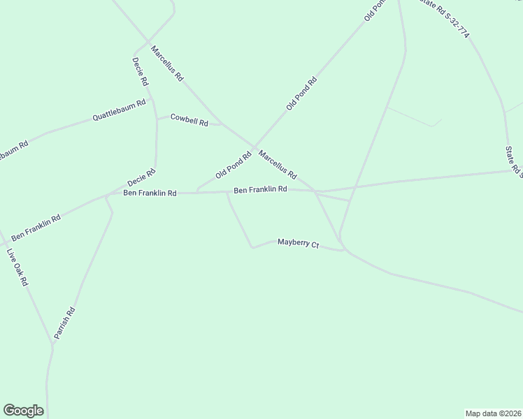 map of restaurants, bars, coffee shops, grocery stores, and more near 1547 Ben Franklin Road in Lexington County