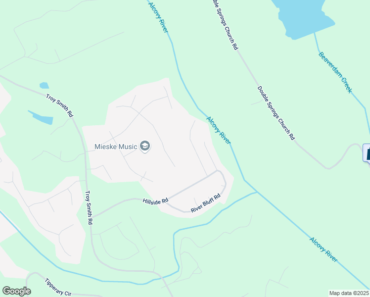 map of restaurants, bars, coffee shops, grocery stores, and more near 1980 Cedar Bluff Road in Monroe