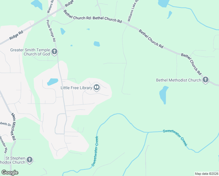 map of restaurants, bars, coffee shops, grocery stores, and more near 360 London Lane in Hiram