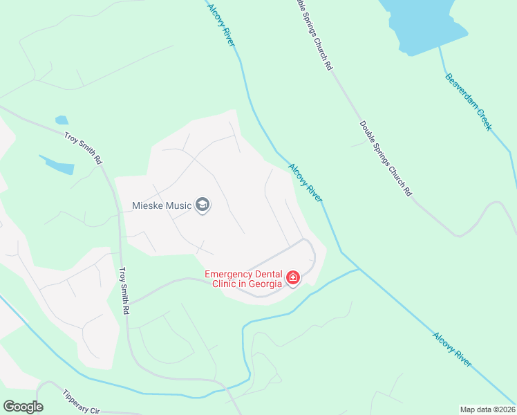 map of restaurants, bars, coffee shops, grocery stores, and more near 1980 Cedar Bluff Road in Monroe