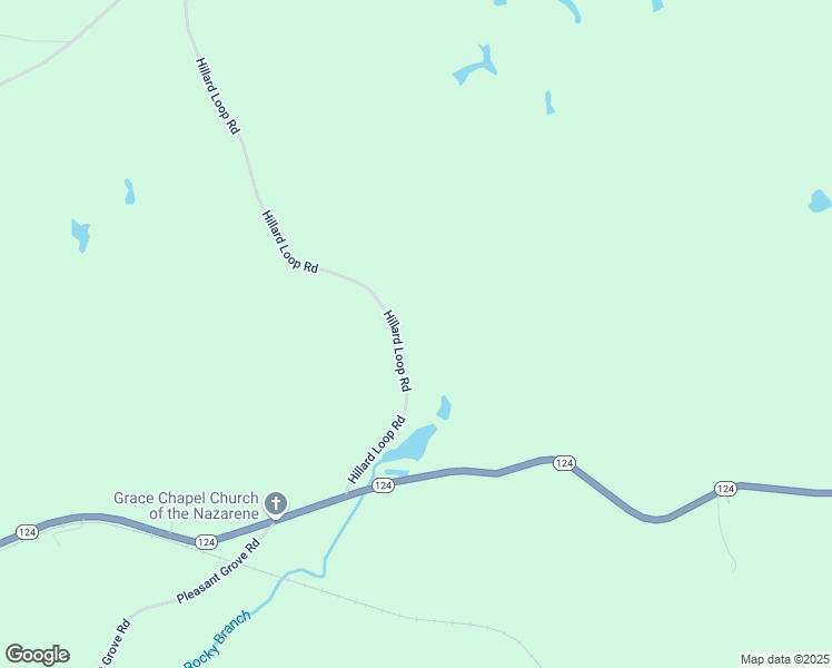map of restaurants, bars, coffee shops, grocery stores, and more near 410 Hillard Loop Road in Jasper