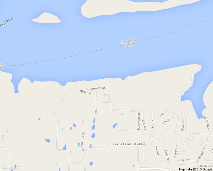 map of restaurants, bars, coffee shops, grocery stores, and more near 112 Waterview Drive in Pottsboro