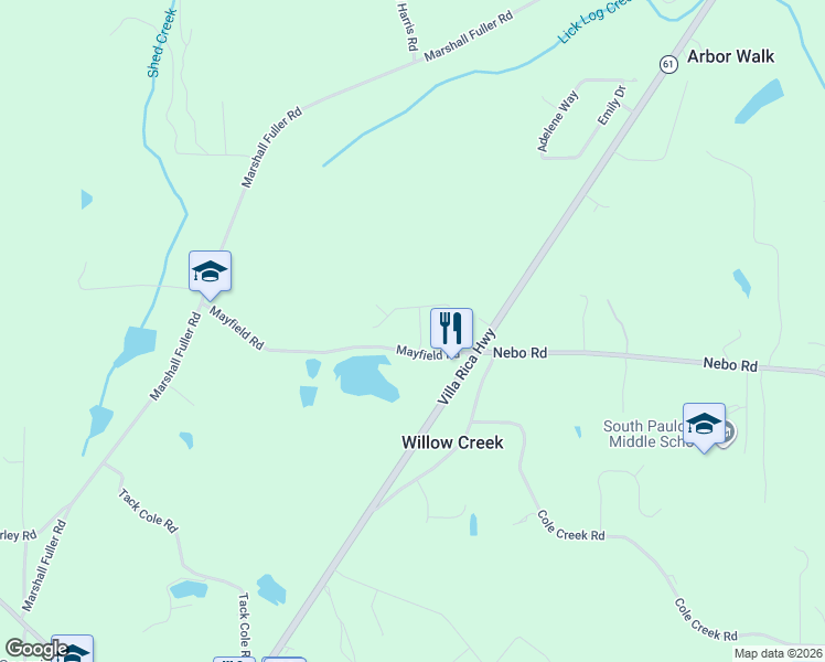 map of restaurants, bars, coffee shops, grocery stores, and more near 57 Oak Leaf Drive in Dallas