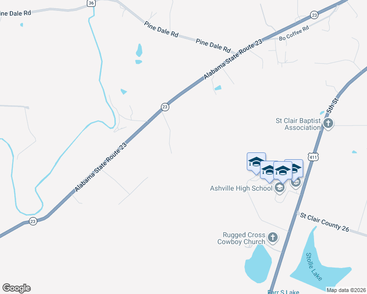 map of restaurants, bars, coffee shops, grocery stores, and more near 221 Springhollow Drive in Ashville