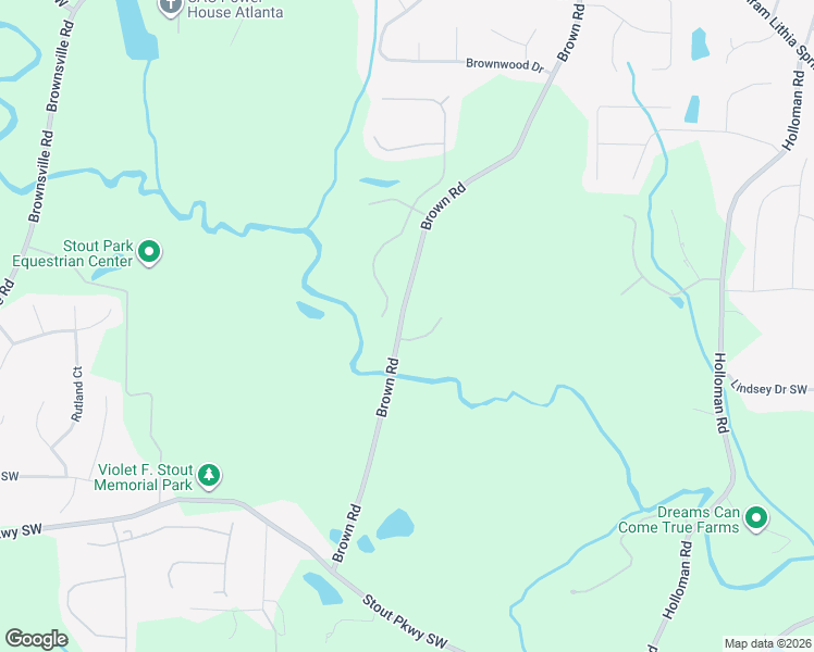map of restaurants, bars, coffee shops, grocery stores, and more near 5130 Brown's Crossing Way in Powder Springs