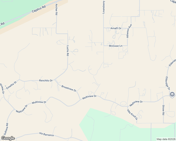 map of restaurants, bars, coffee shops, grocery stores, and more near 15875 Vista Norte in Perris