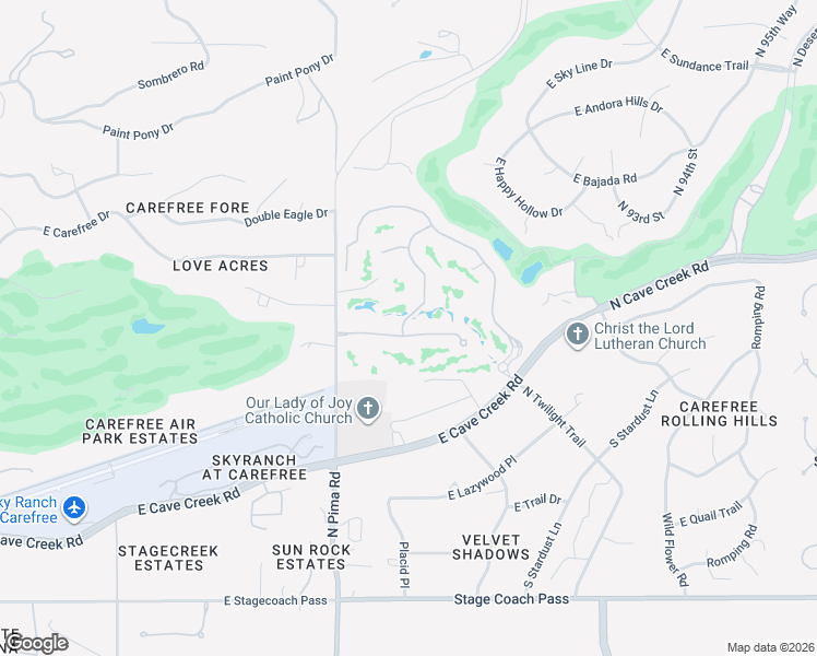 map of restaurants, bars, coffee shops, grocery stores, and more near 8912-8980 East Northview Lane in Scottsdale