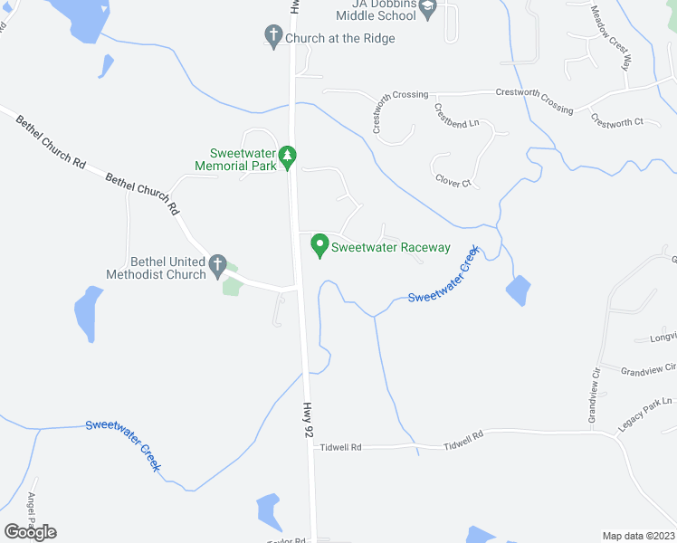 map of restaurants, bars, coffee shops, grocery stores, and more near 180 Ritchfield Drive in Powder Springs