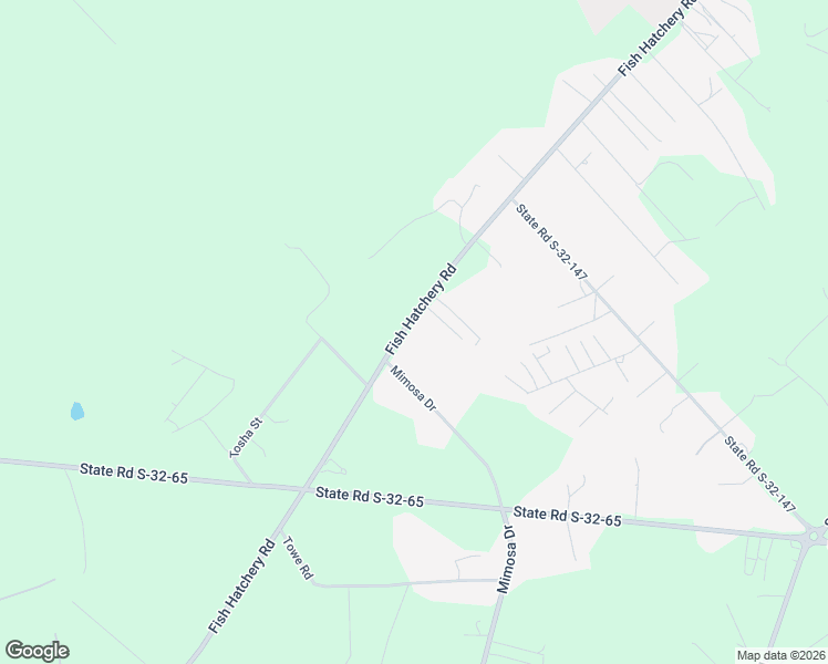 map of restaurants, bars, coffee shops, grocery stores, and more near 4365 Fish Hatchery Road in Gaston