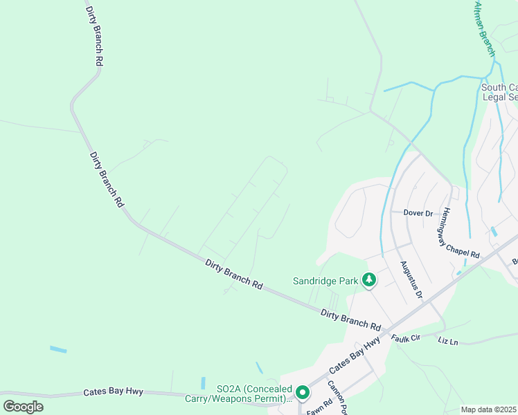 map of restaurants, bars, coffee shops, grocery stores, and more near 1300 Teal Court in Conway