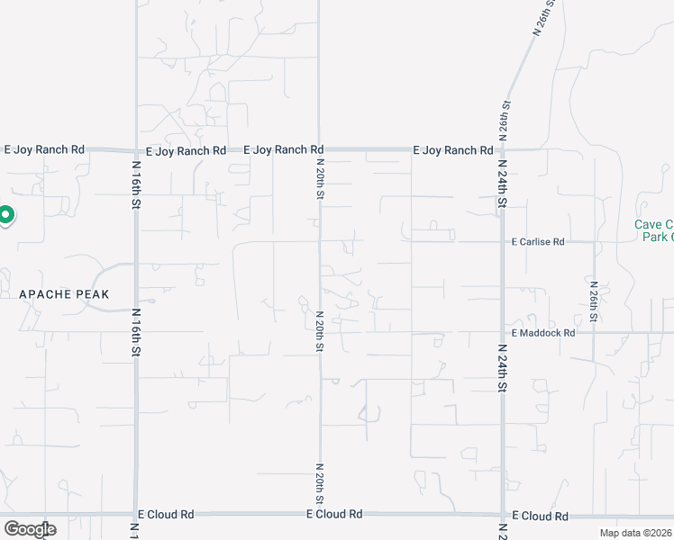 map of restaurants, bars, coffee shops, grocery stores, and more near 37225 North 20th Street in Phoenix