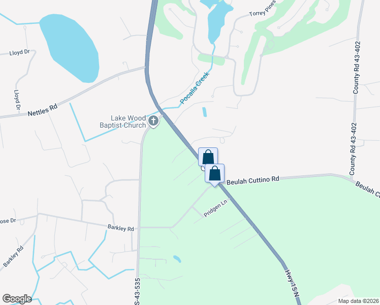 map of restaurants, bars, coffee shops, grocery stores, and more near 3274 U.S. 15 in Sumter