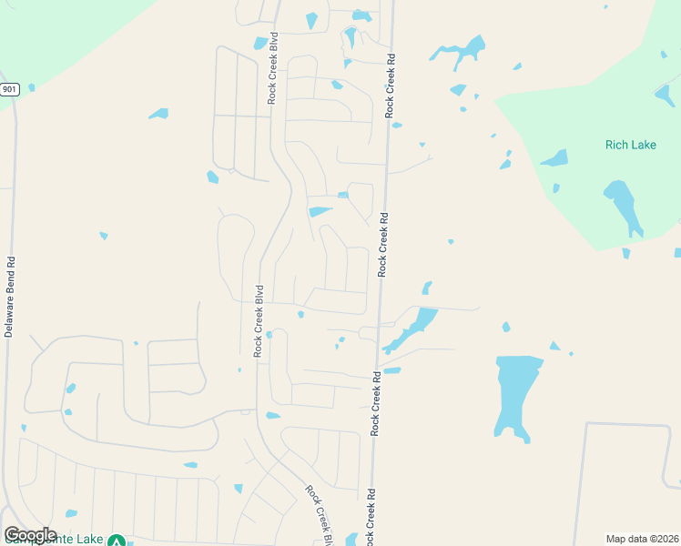 map of restaurants, bars, coffee shops, grocery stores, and more near 843 Rock Creek Road in Gordonville